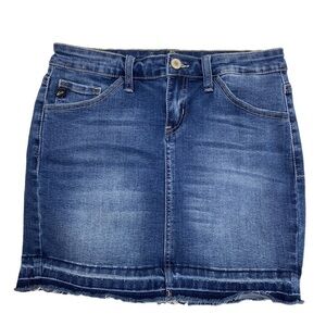 RANCAN Denim Mini Skirt Size 5 / 26 Jeans Skirt